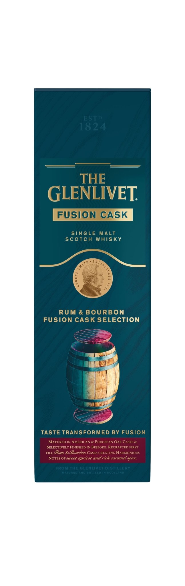 The Glenlivet Rum & Bourbon Fusion Cask Selection Scotch The Glenlivet   