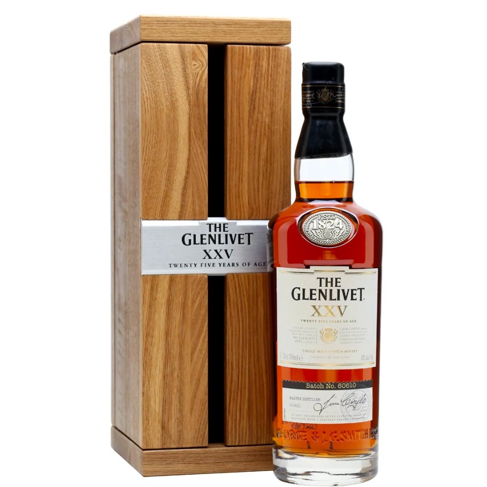 The Glenlivet XXV 25 Year Old Single Malt Scotch Scotch The Glenlivet   