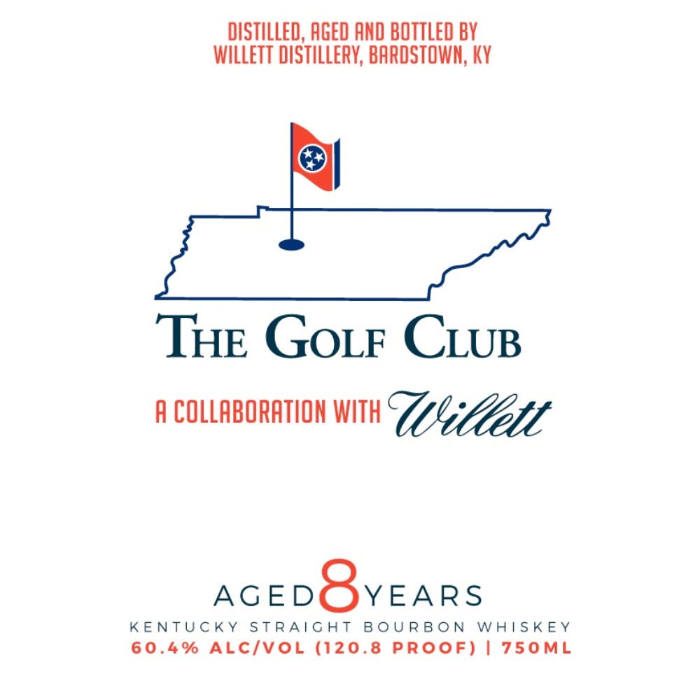 The Golf Club A Collaboration With Willet 8 Year Bourbon Bourbon Willett Distillery   