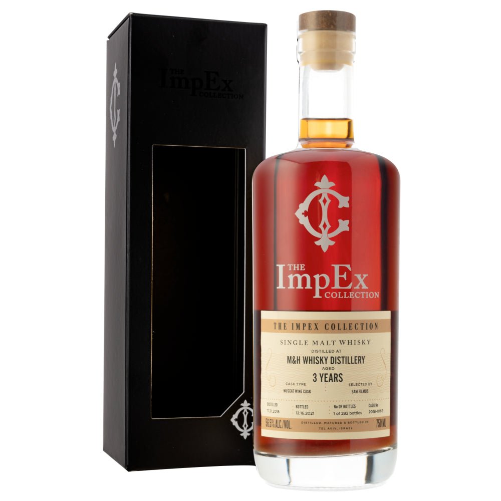 The ImpEx Collection 3 Year Old 2018 M&H Single Malt Whiskey Impex   