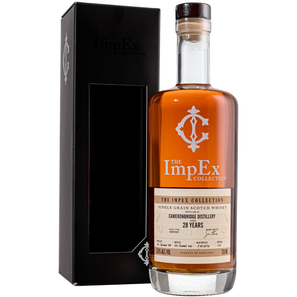 The ImpEx Collection Cameronbridge 28 Year Old 1992 Scotch Impex   