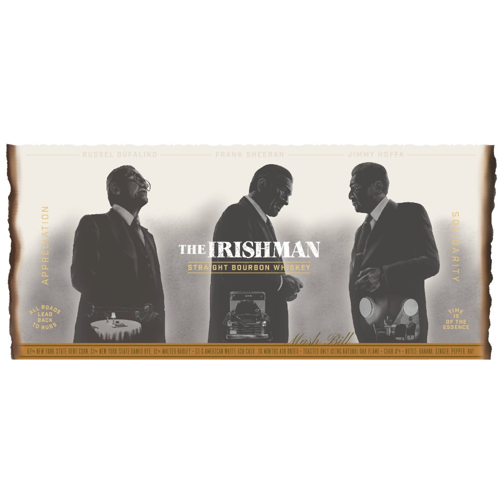 The Irishman Straight Bourbon Whiskey Bourbon Matchbook Distilling   