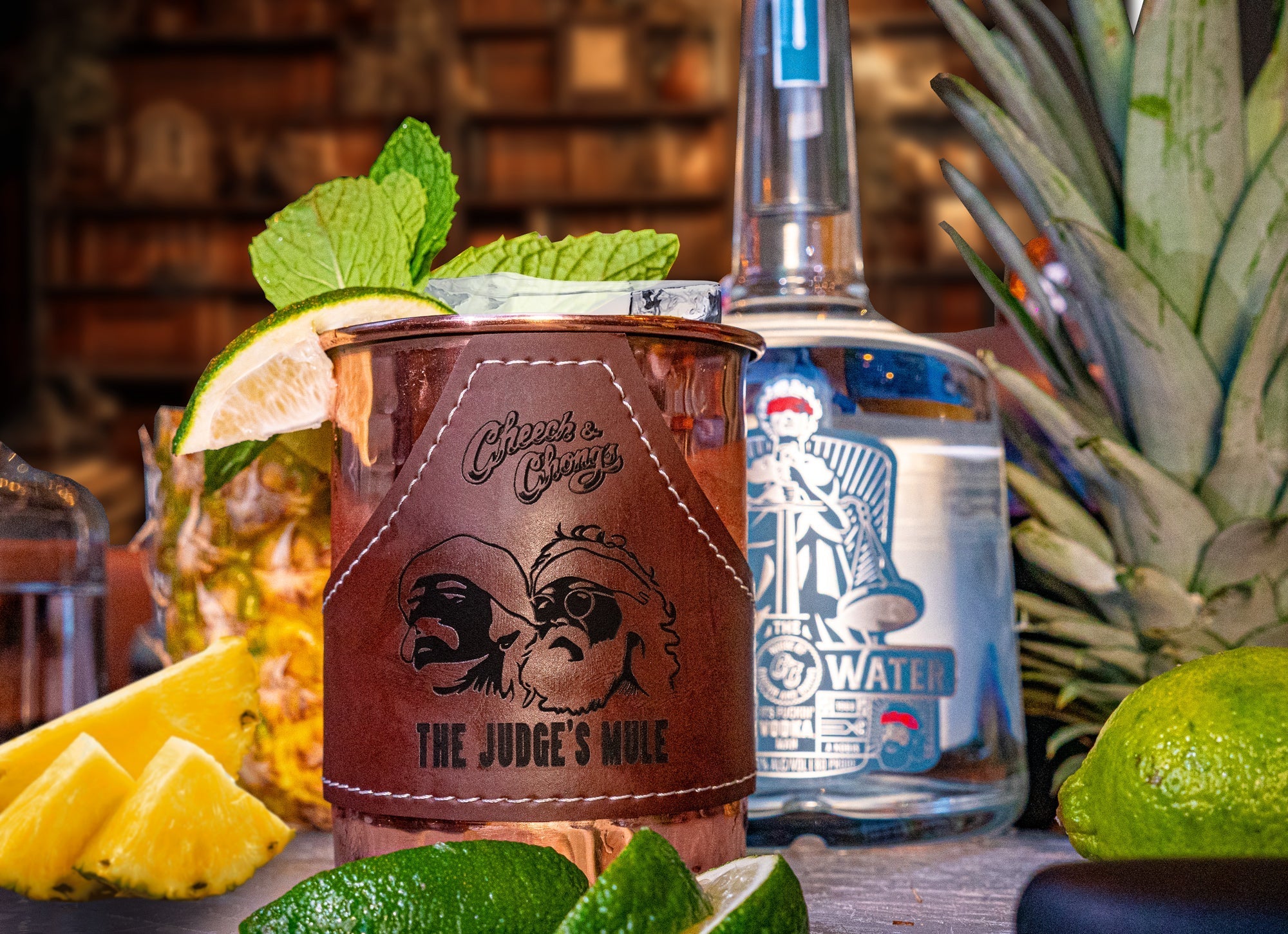 The Judge's Water Vodka By Cheech & Chong Vodka THE JUDGE'S WATER   