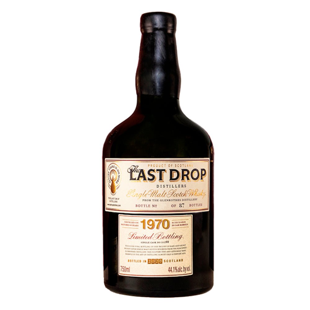 The Last Drop 1970 Glenrothes Cask #10588 Scotch The Last Drop Distillers   