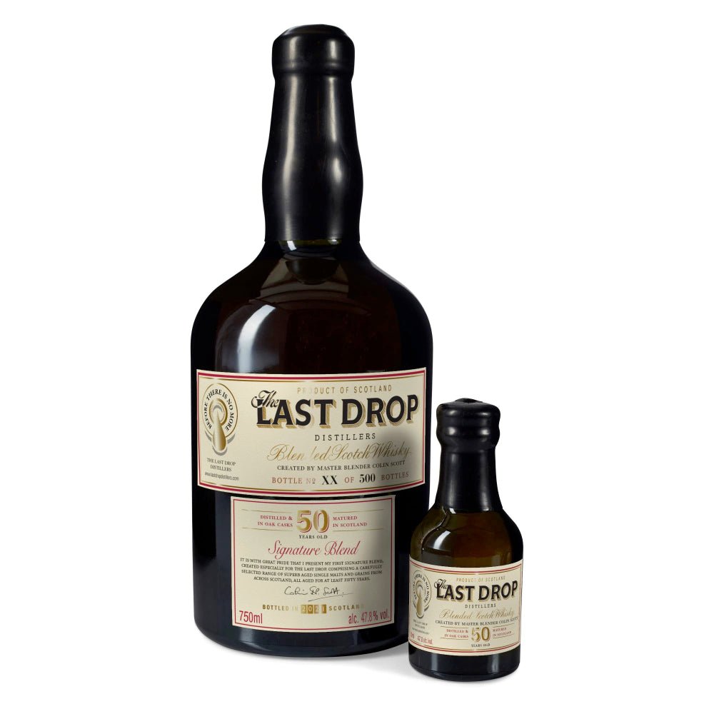 The Last Drop Distillers 50 Year Old Colin J.P. Scott Signature Blend Scotch The Last Drop Distillers   