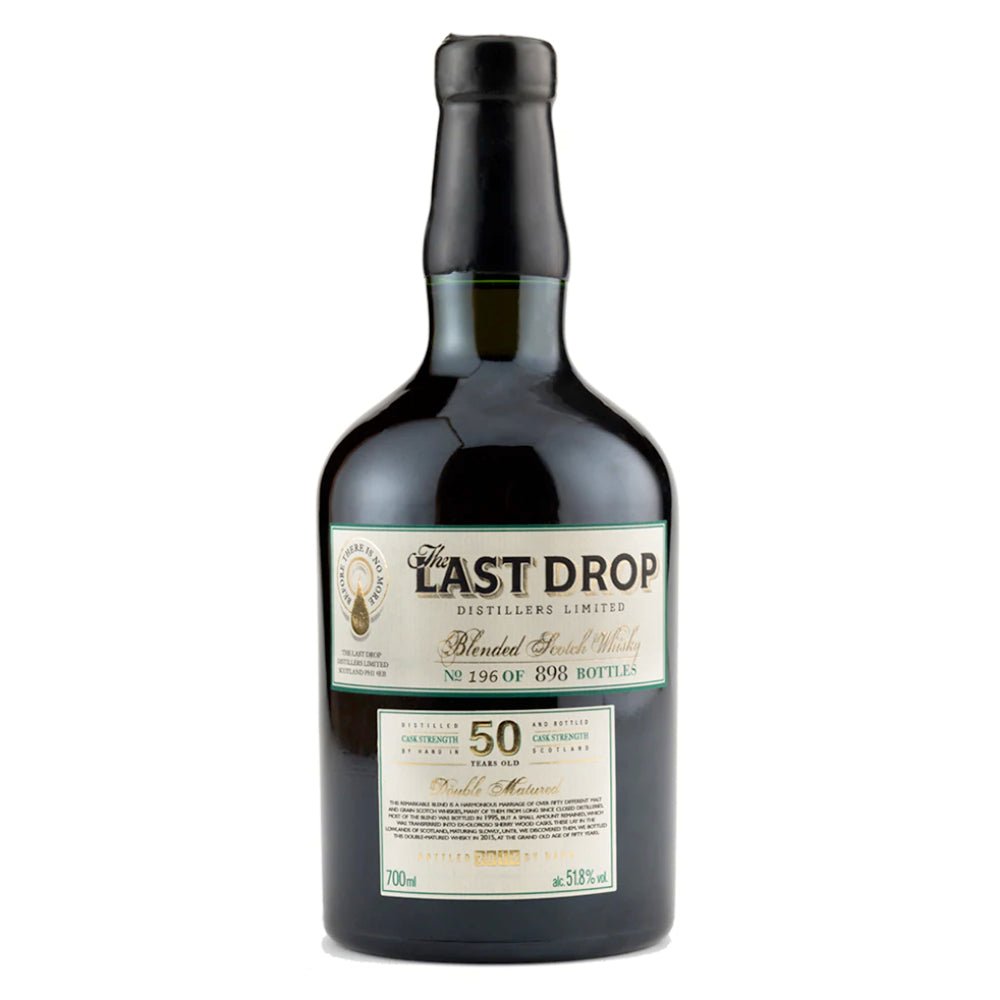 The Last Drop Distillers 50 Year Old Double Matured Blended Scotch Scotch The Last Drop Distillers   