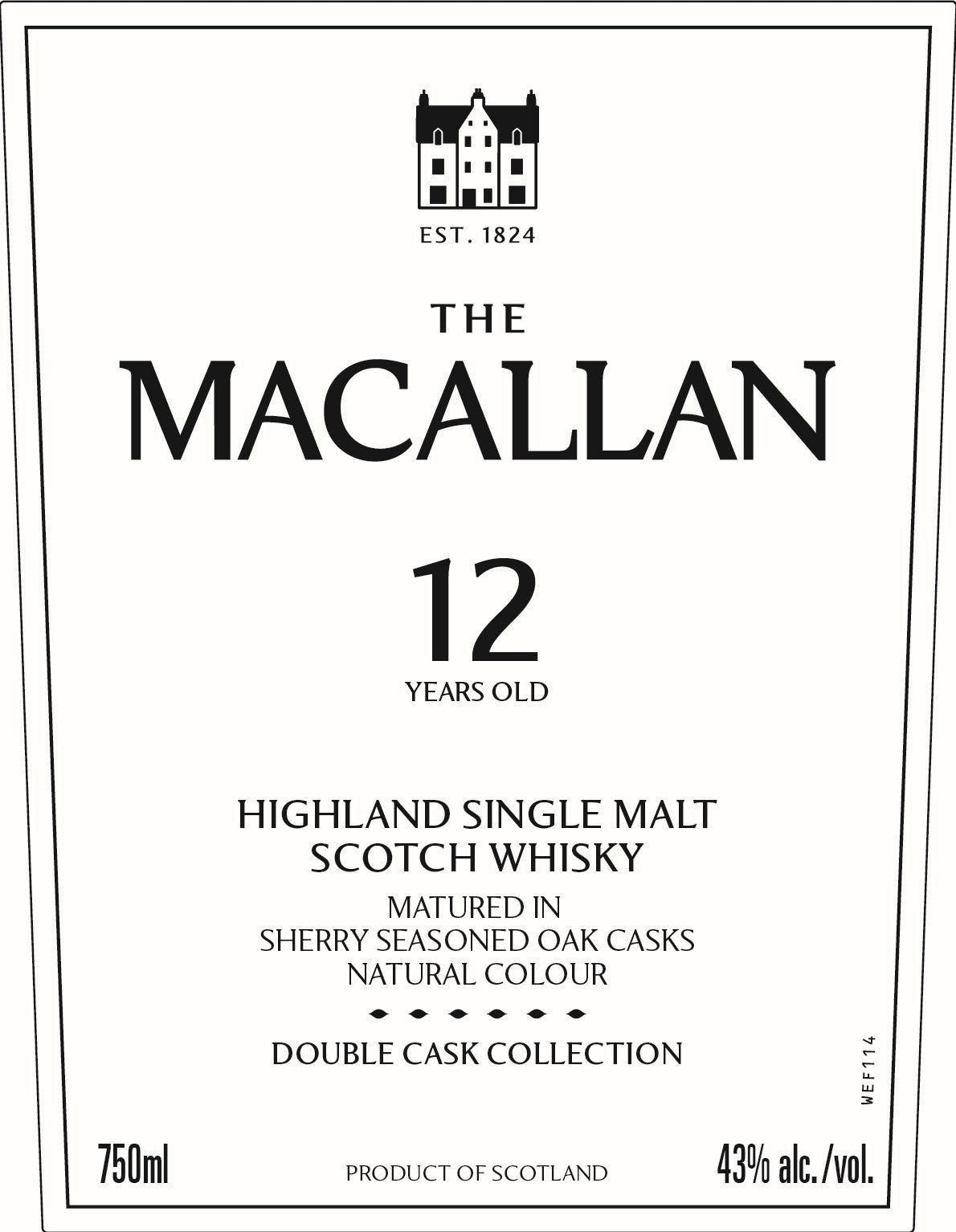 The Macallan 12 Year Old Double Cask Highland Single Malt Scotch Whisky - Main Street Liquor