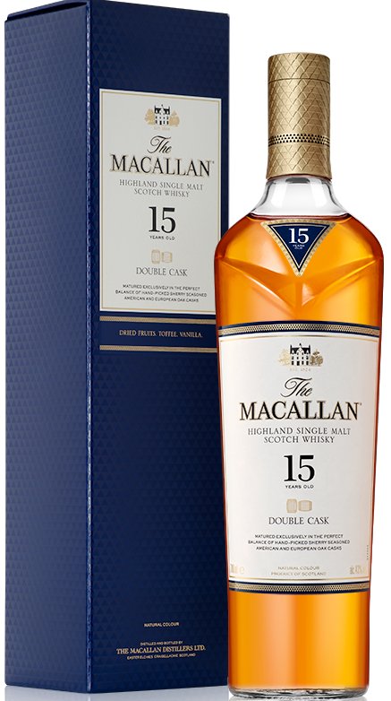 The Macallan 15 Year Double Cask Scotch The Macallan   