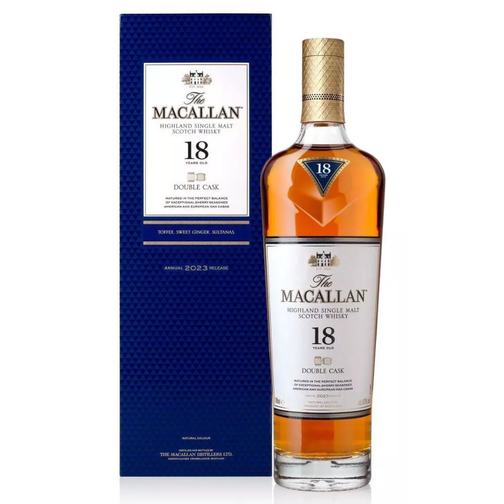 The Macallan 18 Year Old Double Cask 2023 Release Scotch The Macallan   