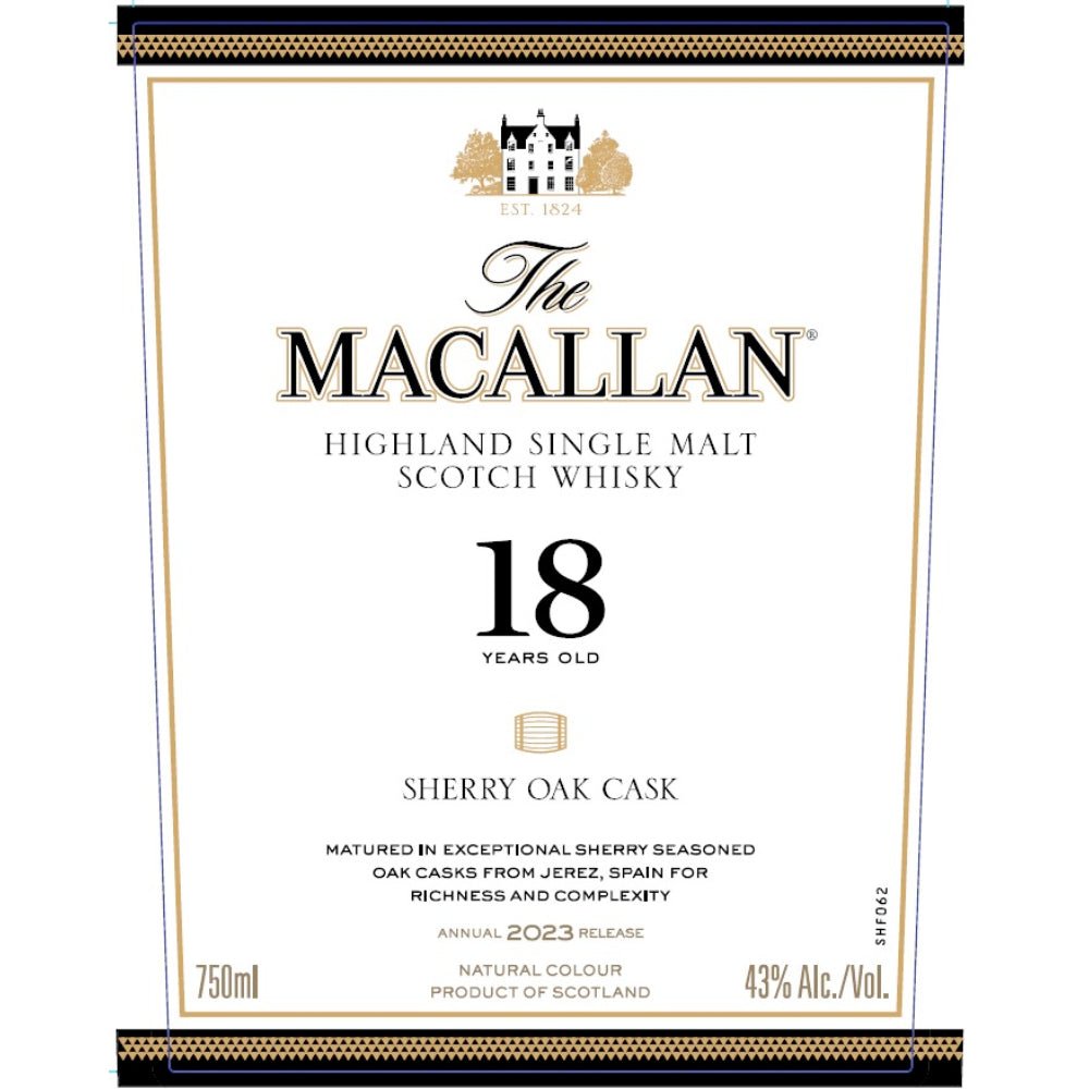 The Macallan 18 Year Old Sherry Oak 2023 Release - Main Street Liquor