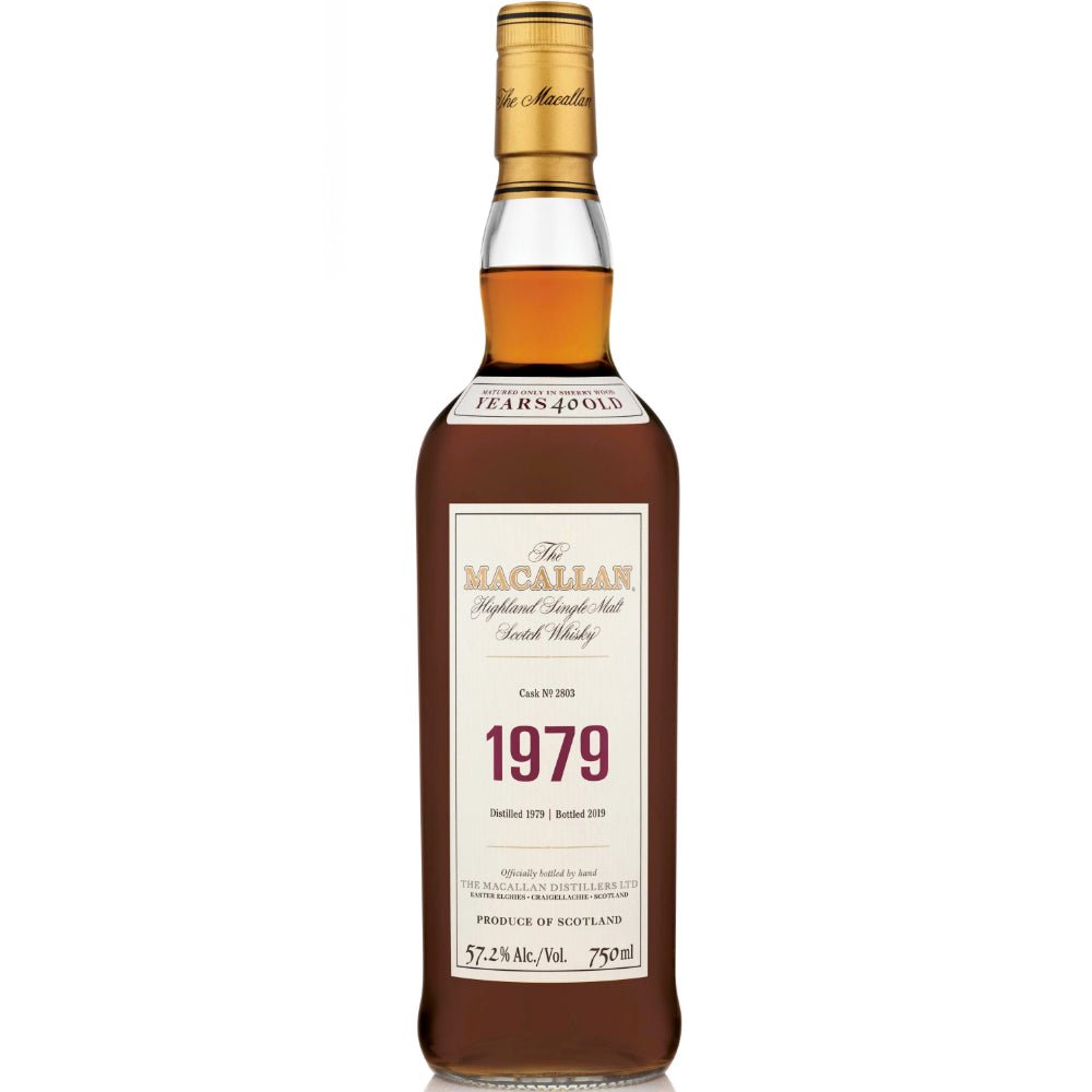 The Macallan Fine and Rare 40 Year Old 1979 Scotch The Macallan   