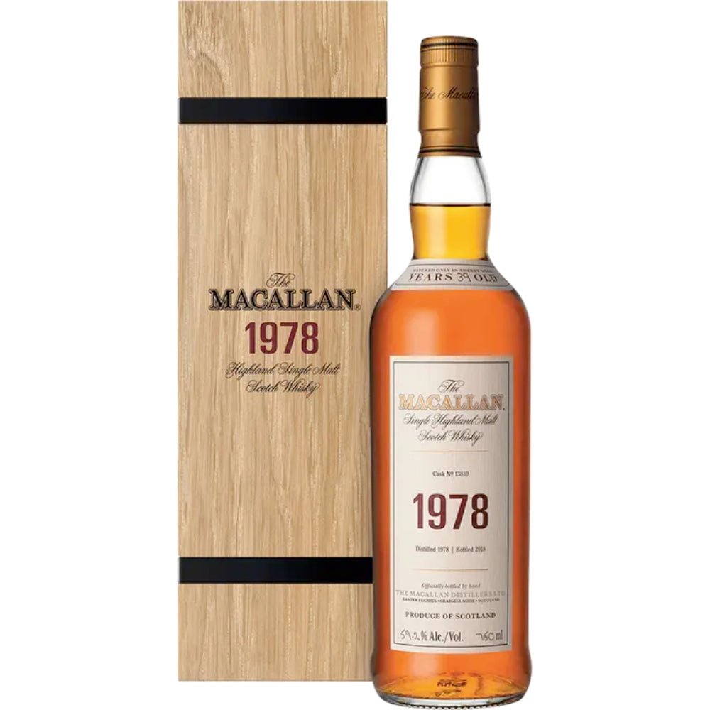 The Macallan Fine & Rare 39 Year Old 1978 Scotch The Macallan   