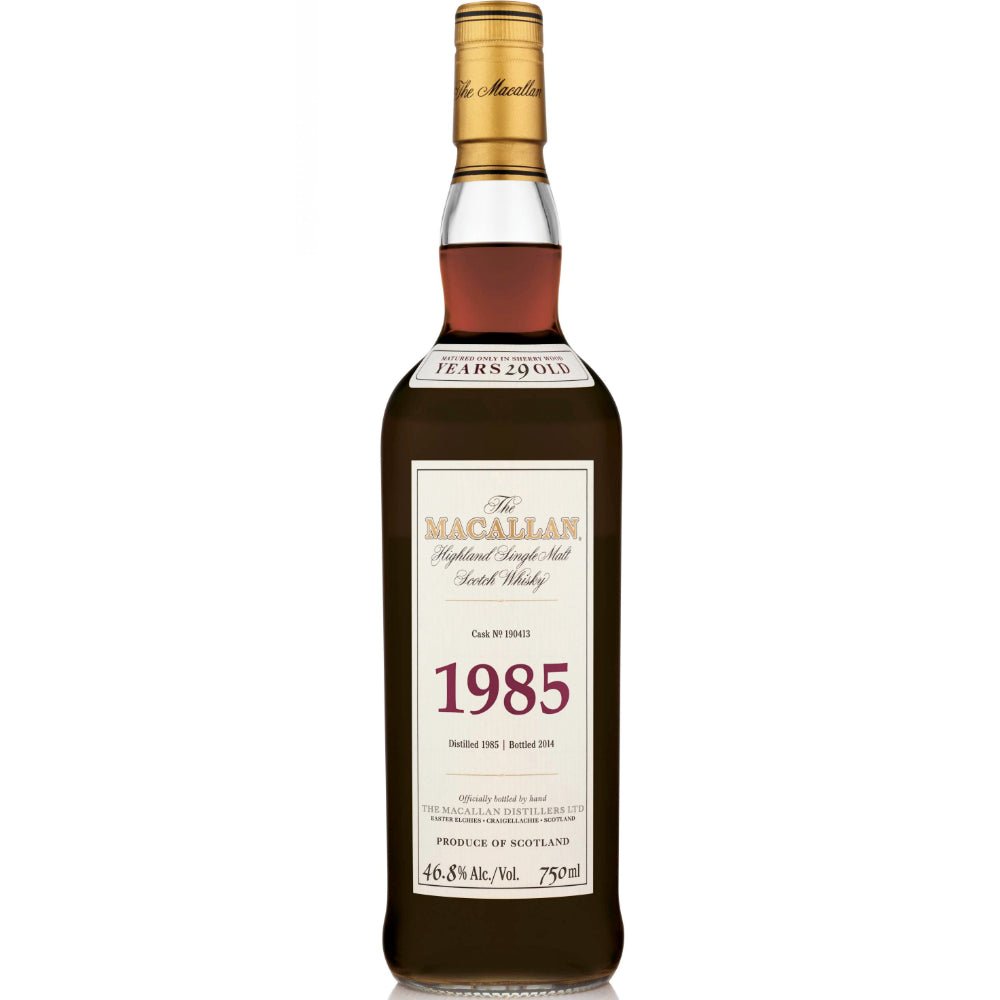 The Macallan Fine & Rare Collection 29 Year Old 1985 Scotch The Macallan   