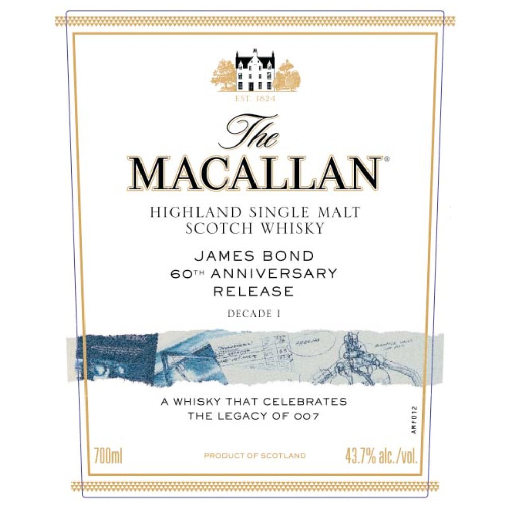 The Macallan James Bond 60th Anniversary Release Decade I Scotch The Macallan   