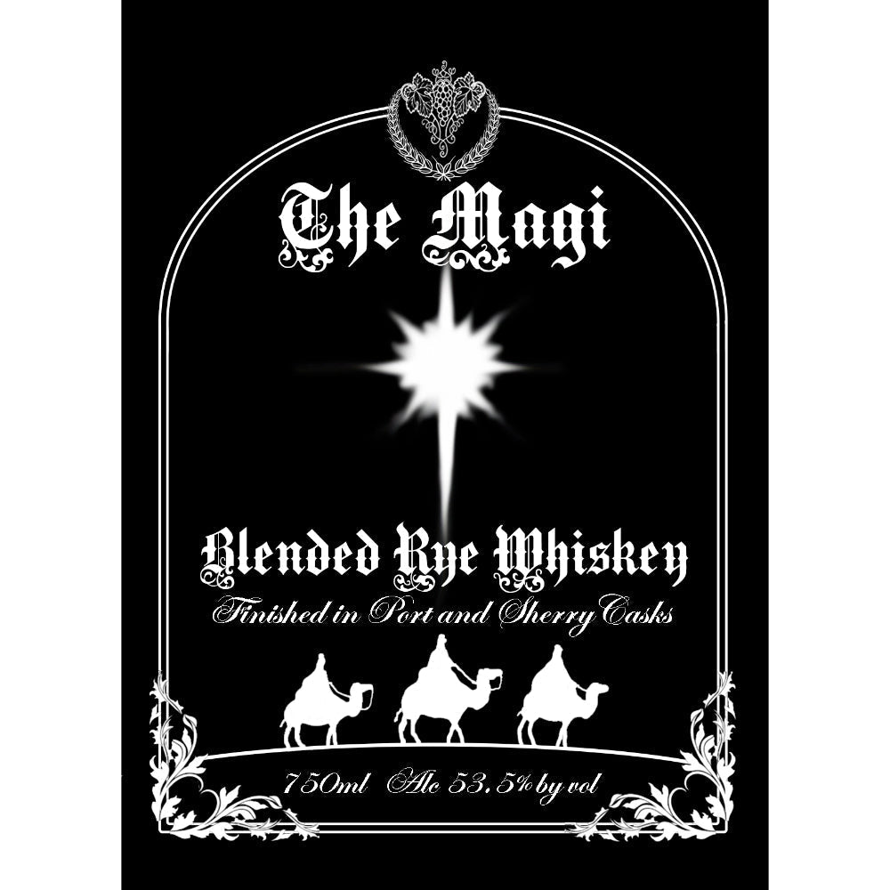The Magi Blended Rye Finished in Port & Sherry Casks Rye Whiskey Cat’s Eye Distillery   