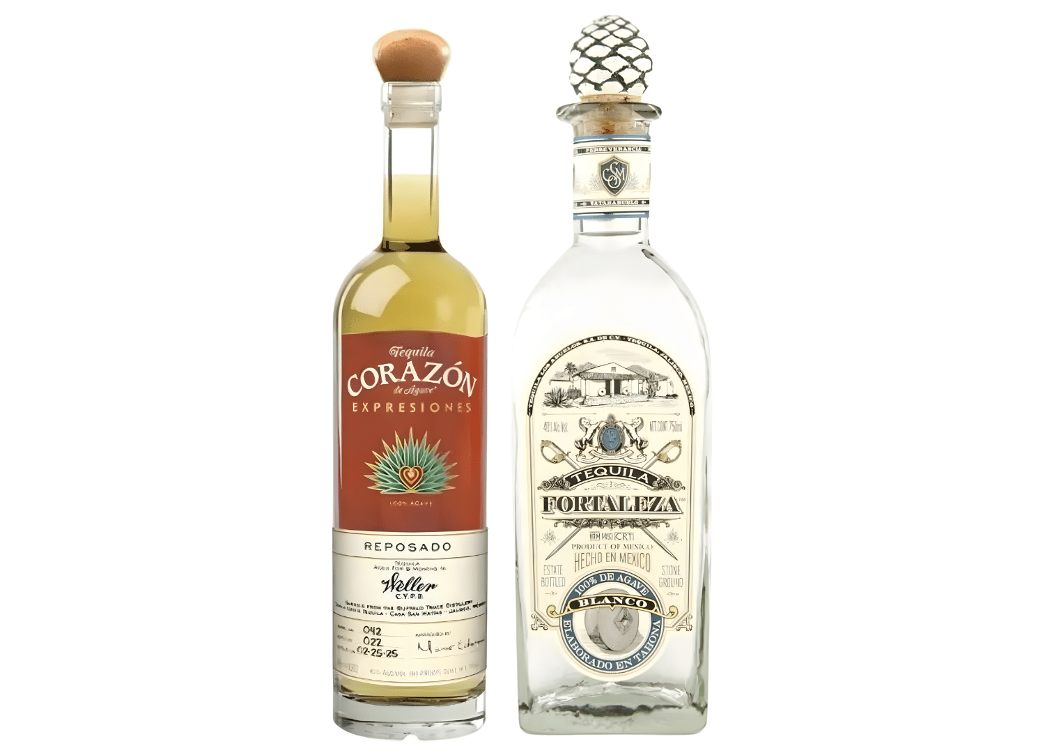 The Weller x Fortaleza Bundle – Corazon Expresiones Reposado Weller C.Y.P.B. & Fortaleza Blanco (700ml) Main Street Liquor