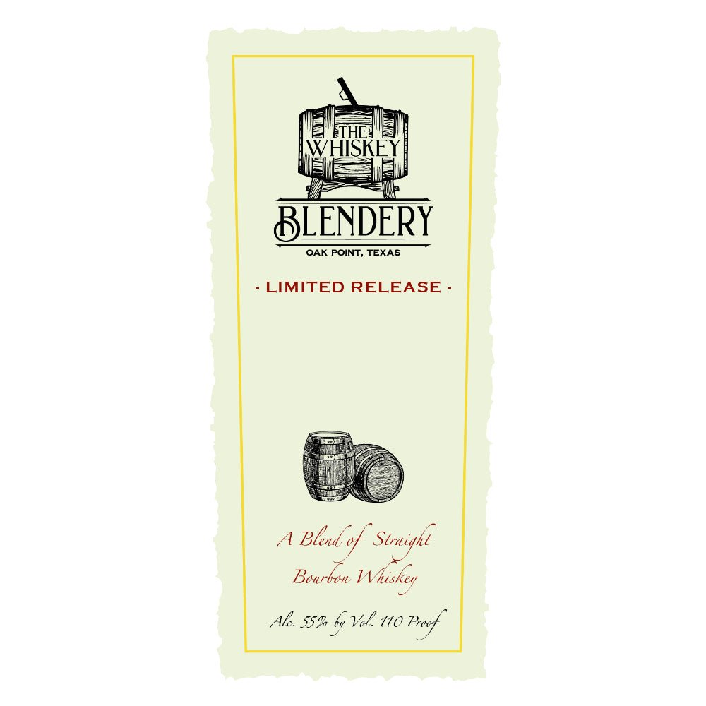 The Whiskey Blendery Limited Release Blend of Straight Bourbons Bourbon The Whiskey Blendery   