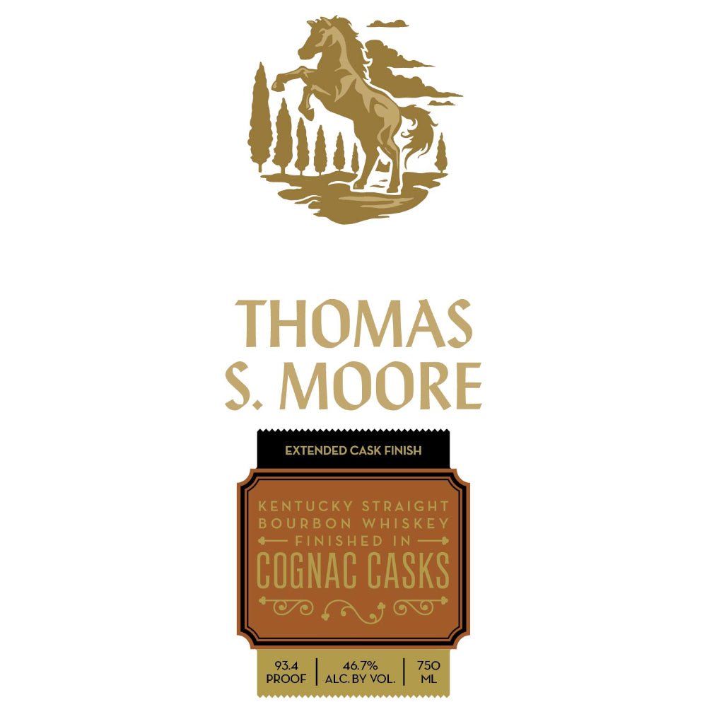 Thomas S. Moore Cognac Cask Finished Bourbon Bourbon Thomas S. Moore   