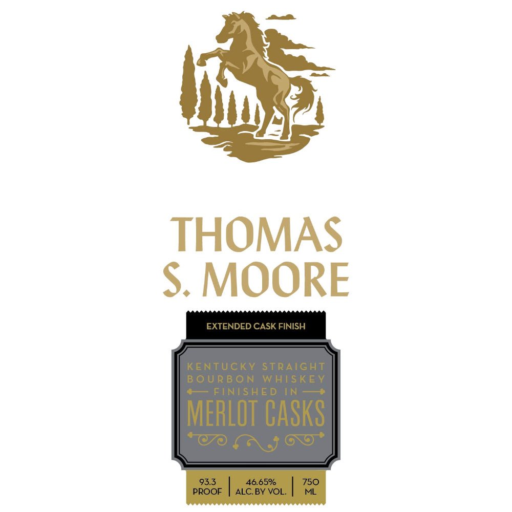 Thomas S. Moore Merlot Cask Finished Bourbon Bourbon Thomas S. Moore   