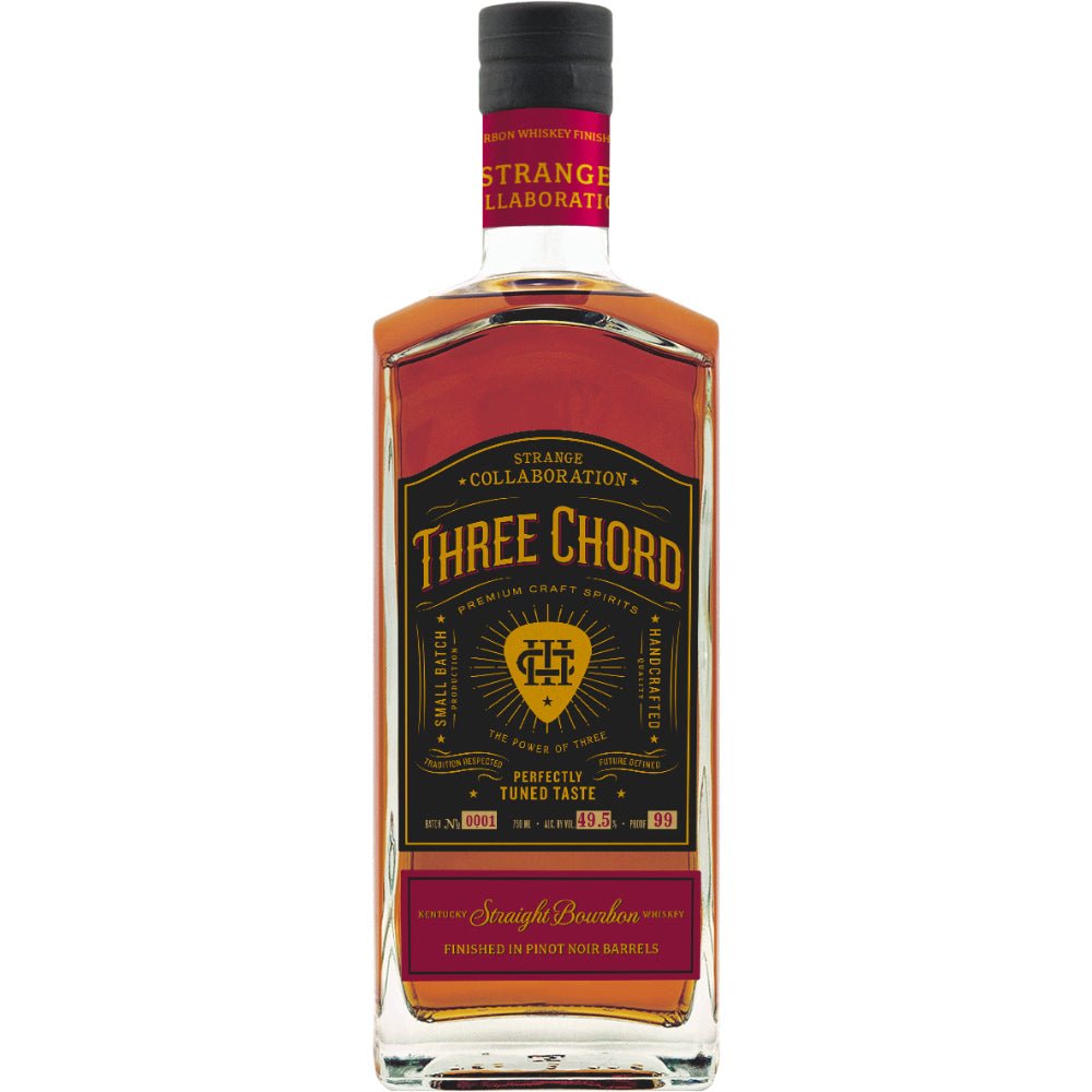 Three Chord Strange Collaboration Bourbon Whiskey Bourbon Three Chord   