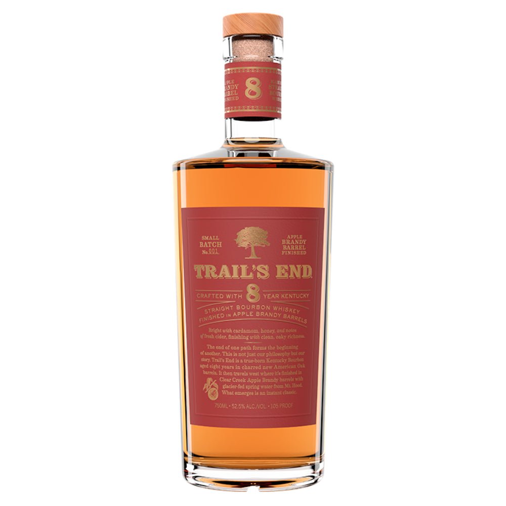 Trail’s End 8 Year Old Bourbon Finished in Apple Brandy Barrels Bourbon Trail's End   