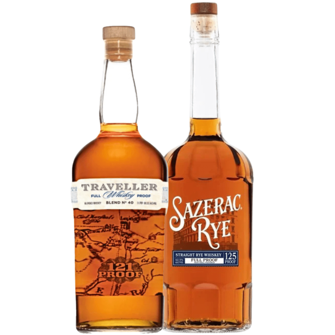 Traveller Full Proof & Sazerac Rye Full Proof Bundle - Main Street Liquor