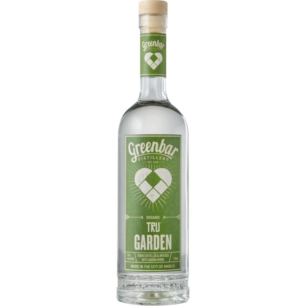 Tru Garden Organic Vodka Vokda Greenbar Distillery   