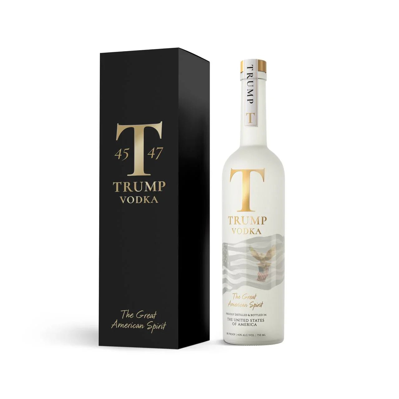 Trump Vodka 45 47 Commemorative First Run Special Edition 750ml - Main Street Liquor