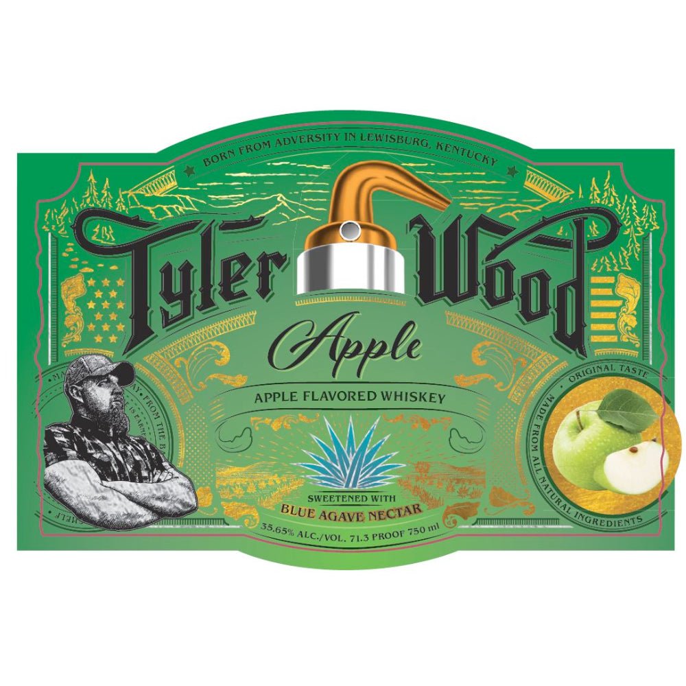 Tyler Wood Apple Flavored Whiskey American Whiskey Tyler Wood Distilling   