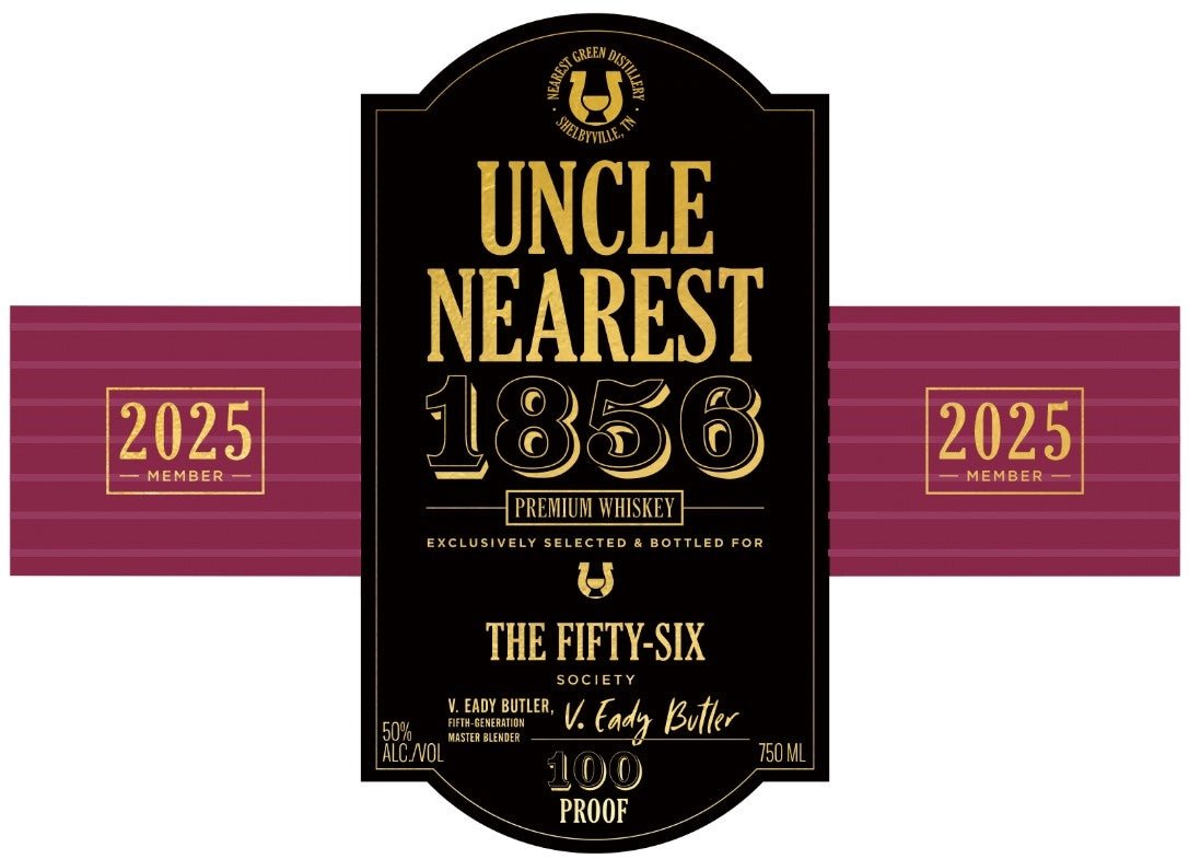 Uncle Nearest 1856 Premium Whiskey The Fifty-Six Society 2025 Edition Uncle Nearest