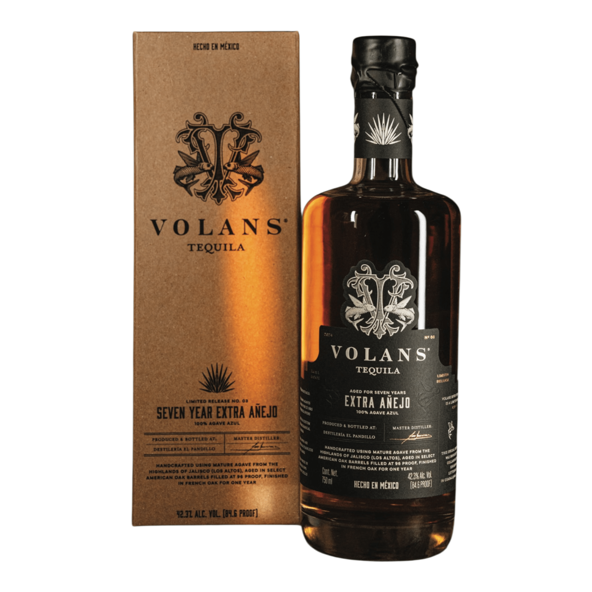 Volans Seven Year Extra Añejo Tequila Volans