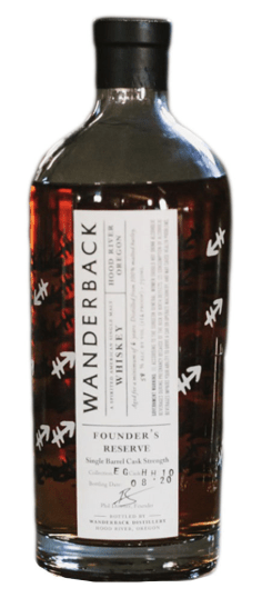 Wanderback Whiskey Founder’s Reserve Single Barrel Cask Strength Wanderback