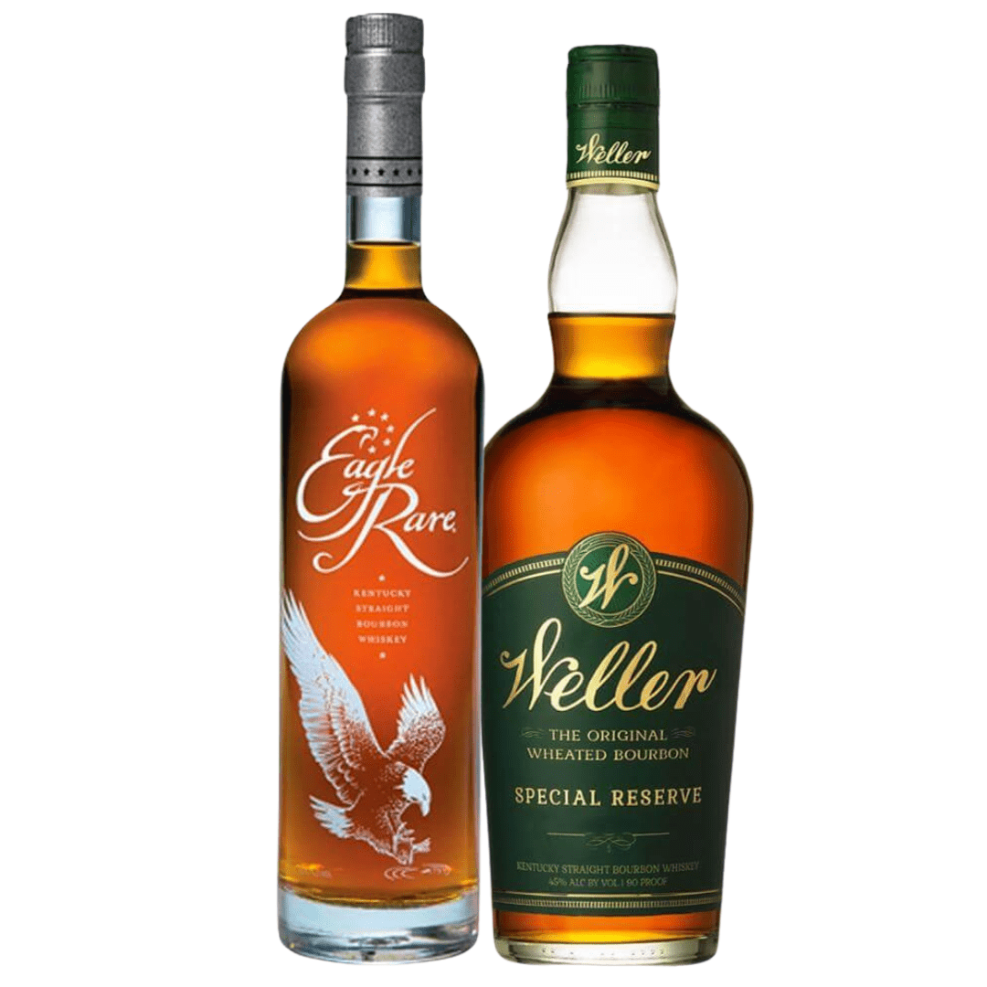 Weller Rare Reserve Bundle: Eagle Rare Bourbon 700ml & W.L. Weller Special Reserve - BuyMyLiquor