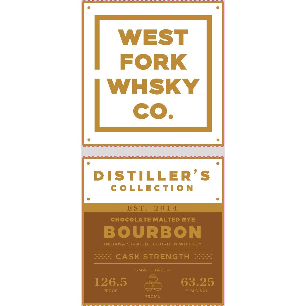 West Fork Distiller’s Collection Chocolate Malted Rye Bourbon Bourbon West Fork Whiskey   