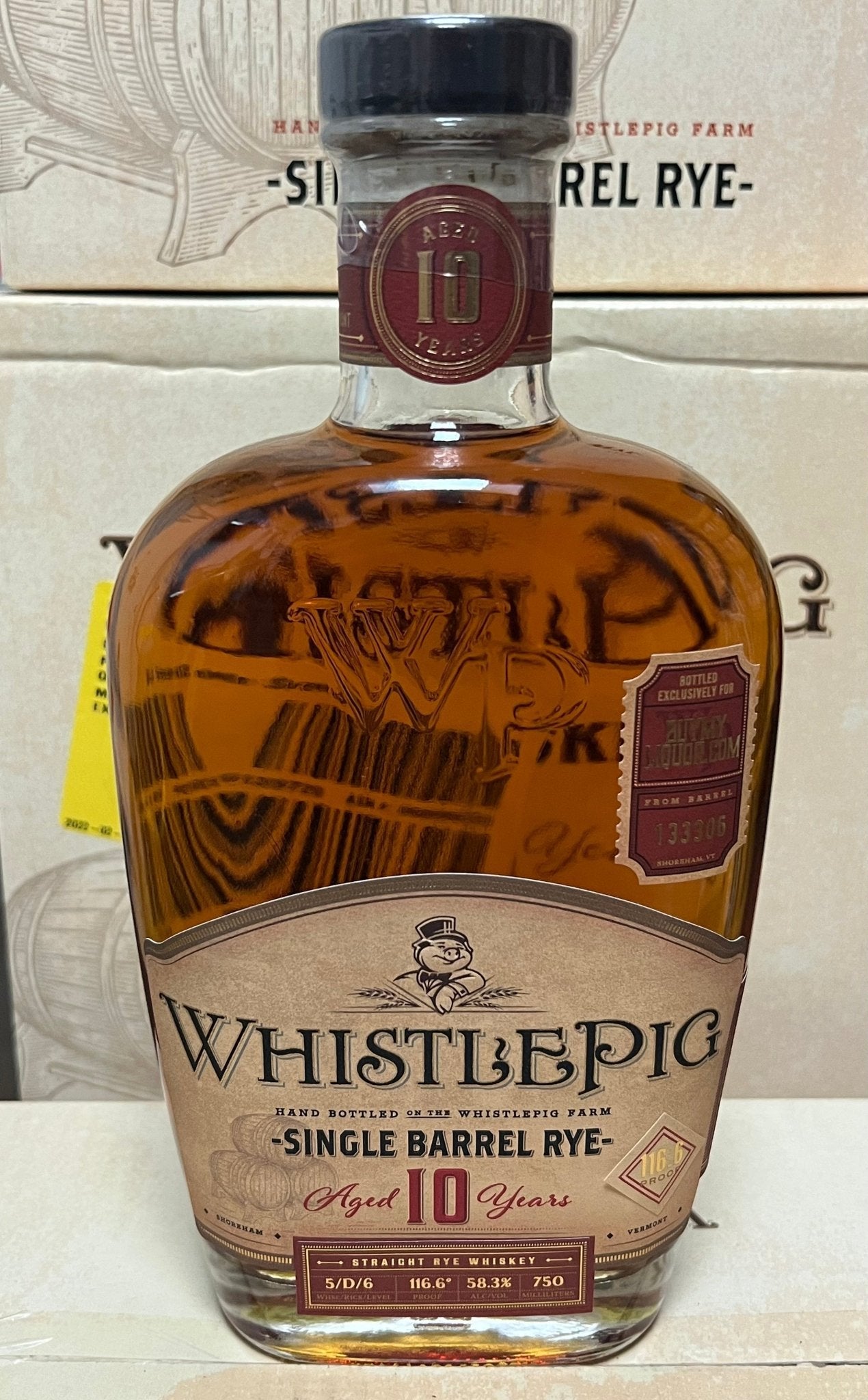 WhistlePig 10 Year Single BuyMyLiquor Exclusive  WhistlePig   