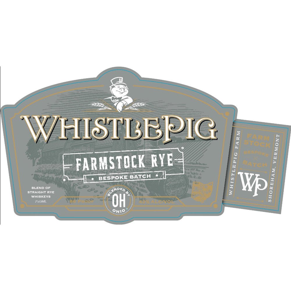 WhistlePig Farmstock Rye Bespoke Batch Rye Whiskey WhistlePig   