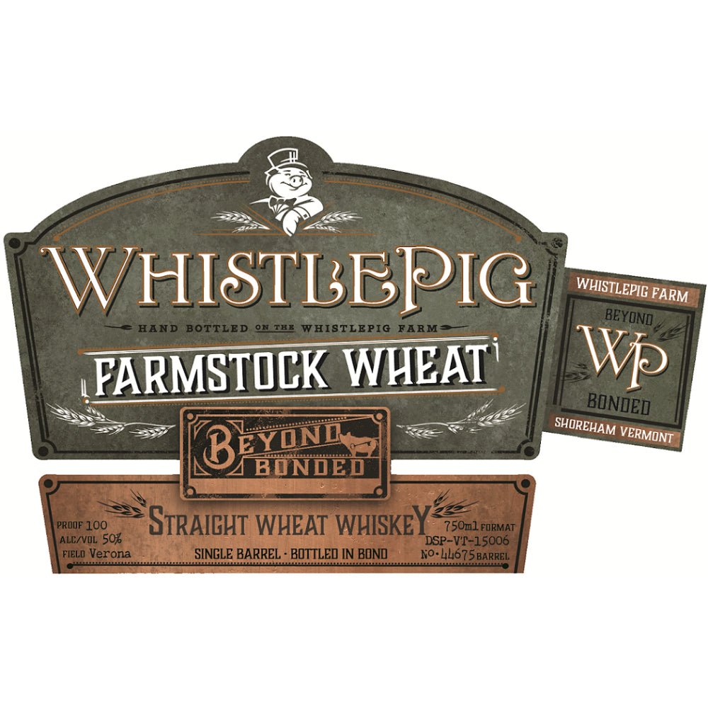 WhistlePig Farmstock Wheat Beyond Bonded Straight Wheat Whiskey Wheat Whiskey WhistlePig   