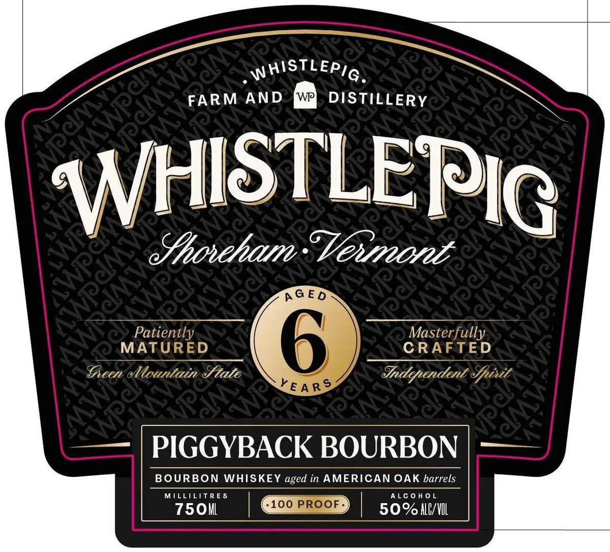 WhistlePig PiggyBack Bourbon 6 Year 100 Proof 750mL - Main Street Liquor
