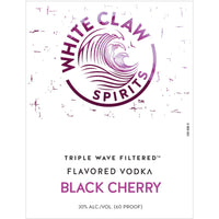Thumbnail for White Claw Spirits Black Cherry Vodka Vodka White Claw Spirits   