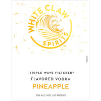 Thumbnail for White Claw Spirits Pineapple Vodka Vodka White Claw Spirits   