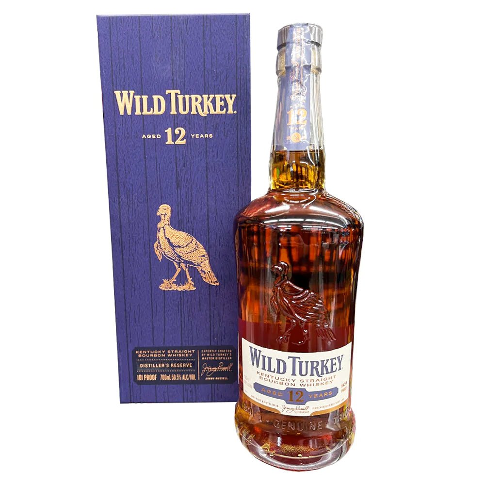 Wild Turkey 101 Distiller's Reserve Bourbon 12 Year Old Bourbon Wild Turkey   