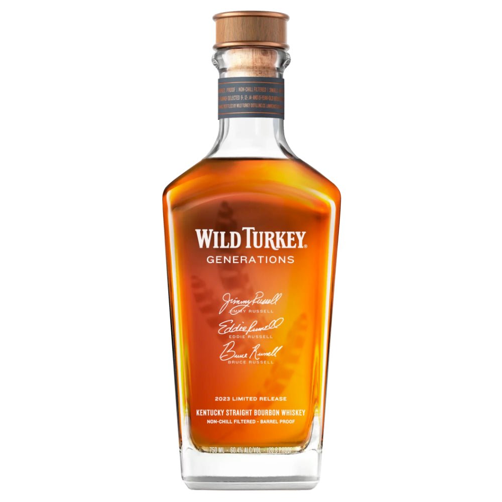 Wild Turkey Generations Kentucky Straight Bourbon 2023 Release Bourbon Wild Turkey   