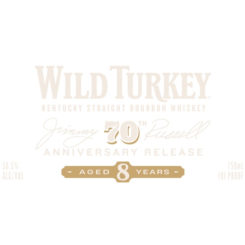 Wild Turkey Jimmy Russell 70th Anniversary Release Bourbon Wild Turkey   
