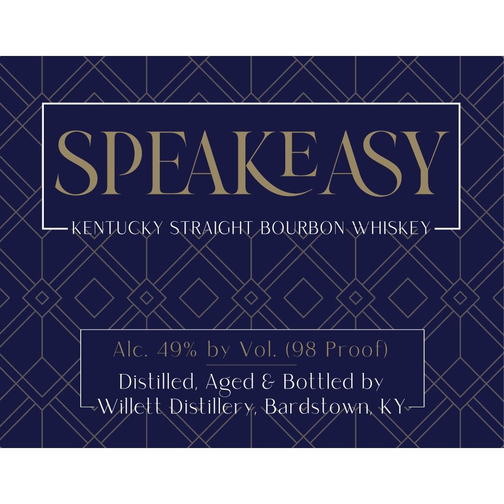 Willett Speakeasy Kentucky Straight Bourbon - Main Street Liquor
