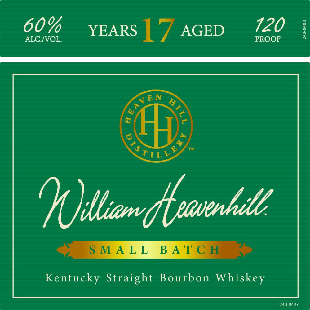 William Heavenhill 17 Year Old Small Batch Bourbon Bourbon Heaven Hill Distillery   