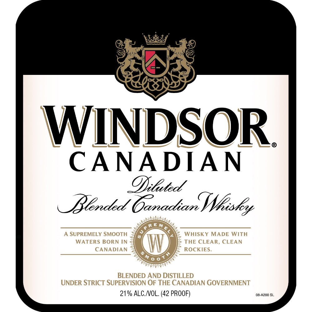 Windsor Canadian Diluted Blended Canadian Whisky Canadian Whisky Windsor Canadian   