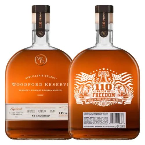 Woodford Reserve 110 Proof “Proof of Freedom” Edition Kentucky Straight Bourbon Whiskey - BuyMyLiquor