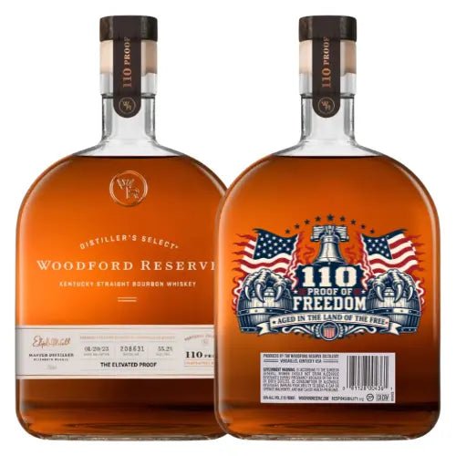 Woodford Reserve 110 Proof “Proof of Freedom” Edition Kentucky Straight Bourbon Whiskey - BuyMyLiquor