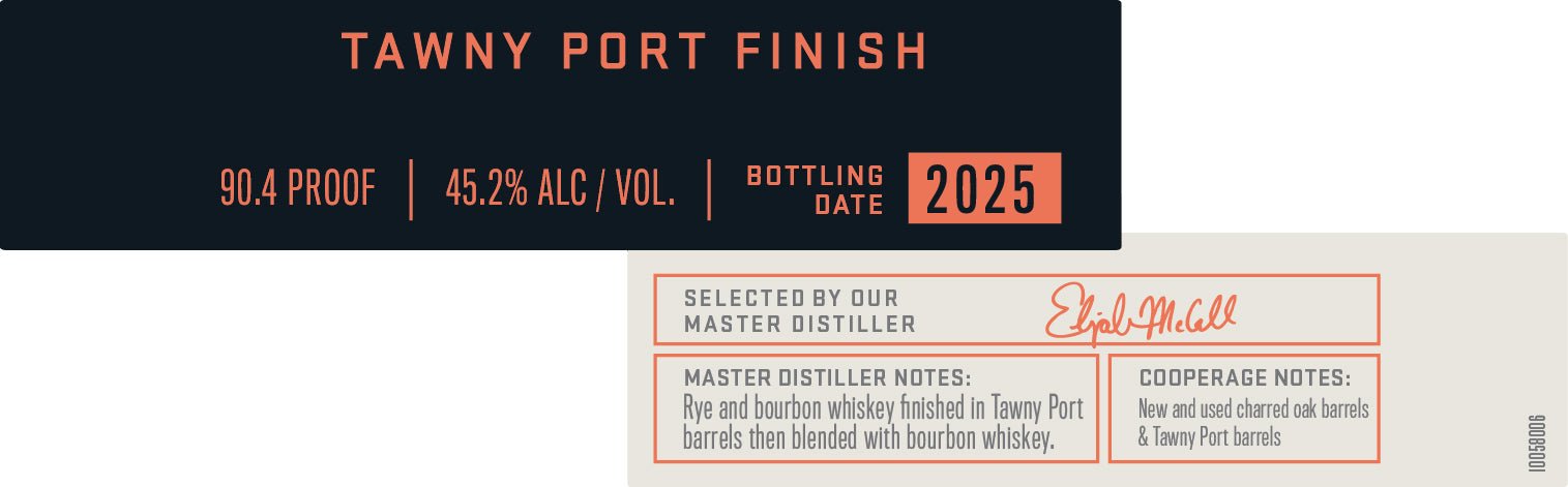 Woodford Reserve Distillery Series Tawny Port Finish 2025 Release - Main Street Liquor