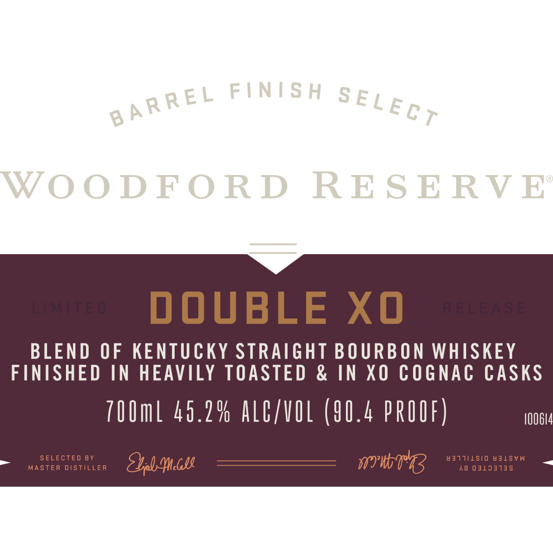 Woodford Reserve Double XO Barrel Finish Select Limited Release Kentucky Straight Bourbon Whiskey 700mL - Main Street Liquor